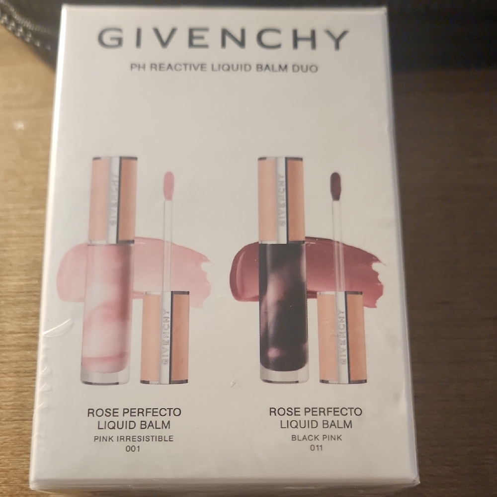 Givenchy Rose Perfecto Liquid Balm Duo - Pink Irresistible & Black Pink